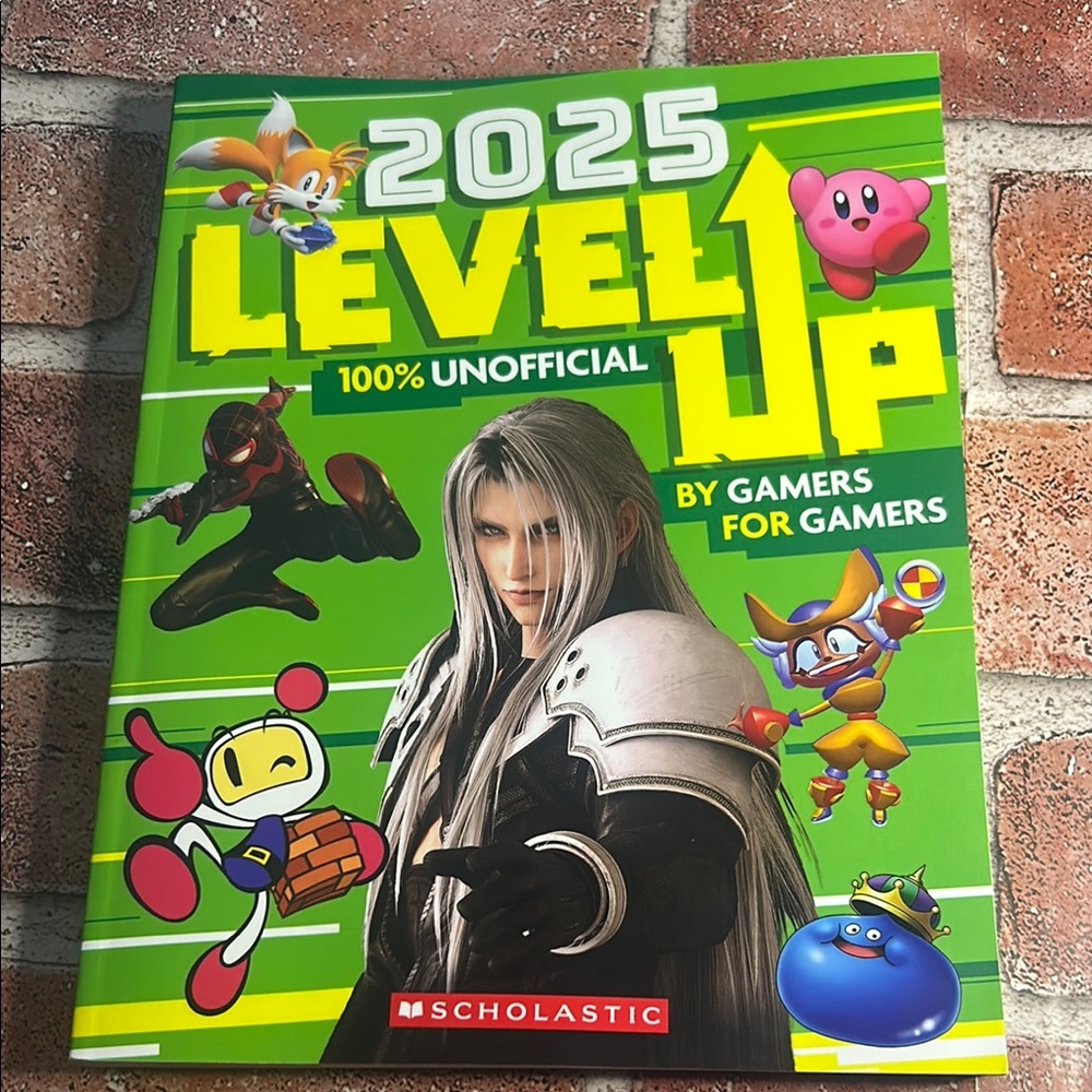 Scholastic 2025 Level Up Book Unofficial By Gamers For Games